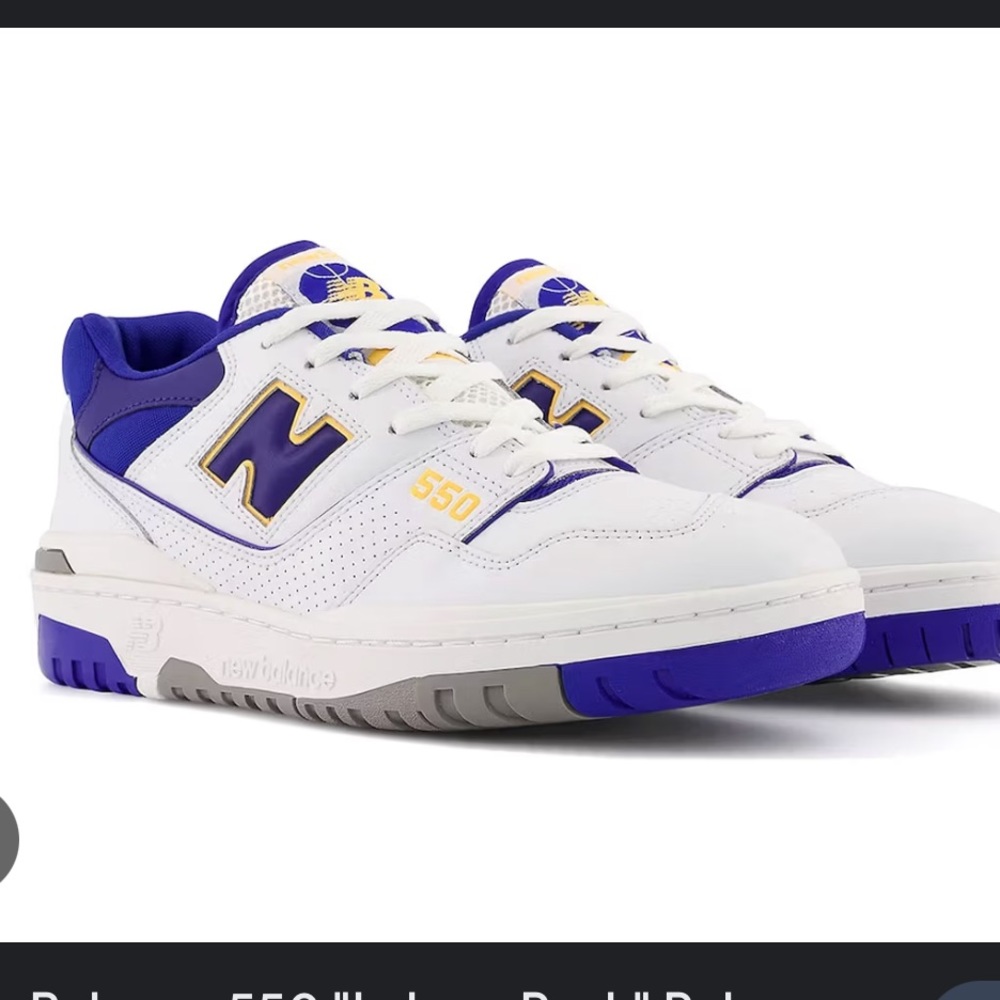 New Balance 550 Lakers Pack